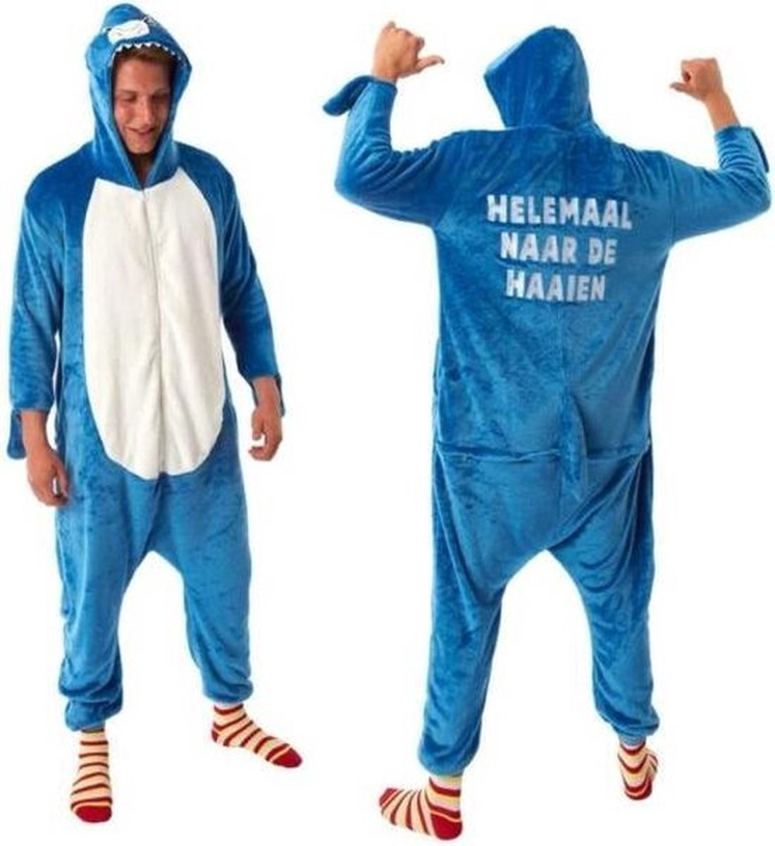 Onesie Helemaal naar de haaien