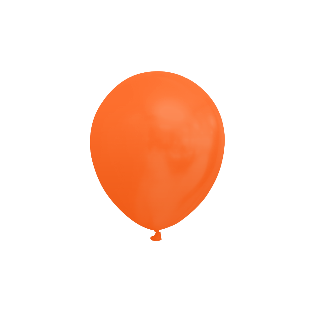 Ballonnen klein oranje