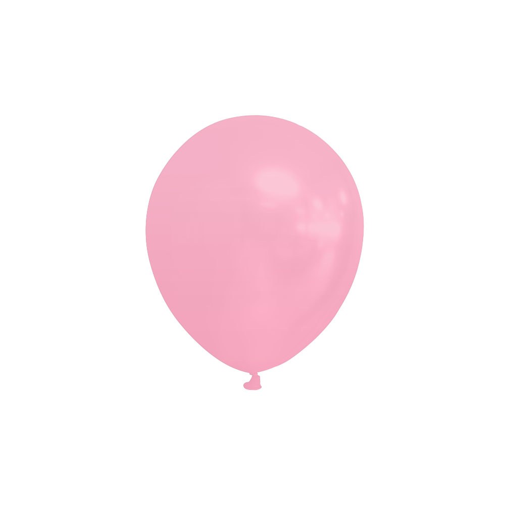 Ballonnen klein baby roze 100 stuks