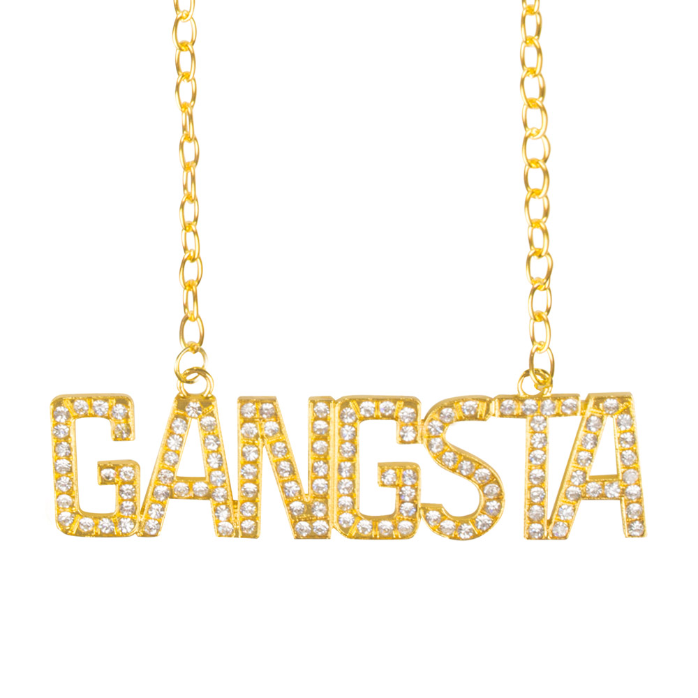 Ketting Gangsta met diamant
