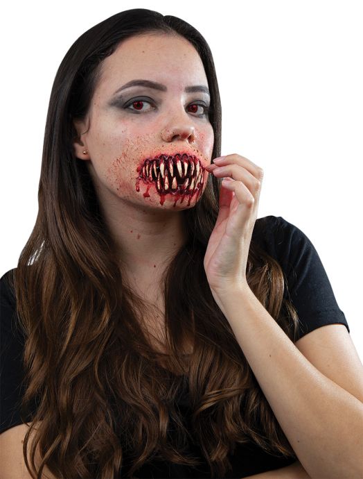 Vampier tanden applicatie Nightmare Fangs Halloween