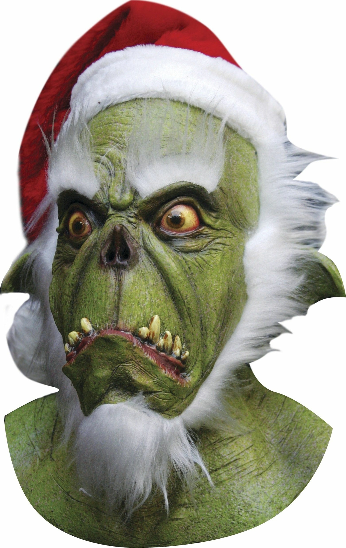 Masker Green Santa Halloween
