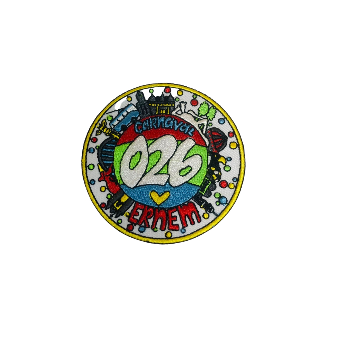 026 Embleem rond 8 cm