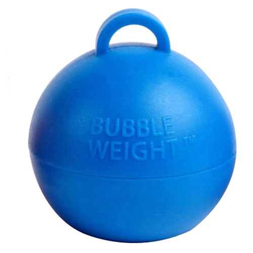 Ballongewicht bubble blauw