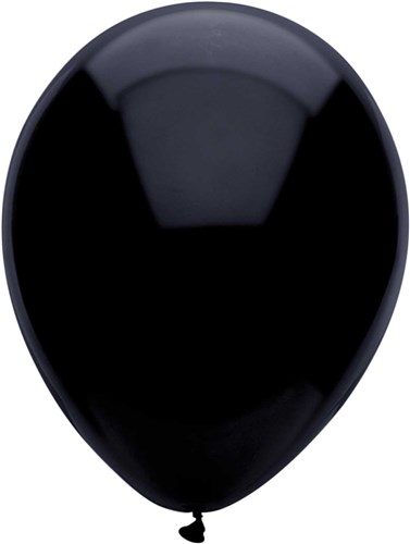 Ballonnen zwart - 30 cm