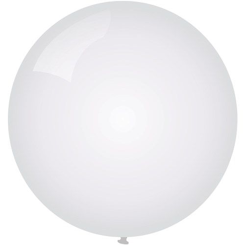 Topballon wit  91 cm