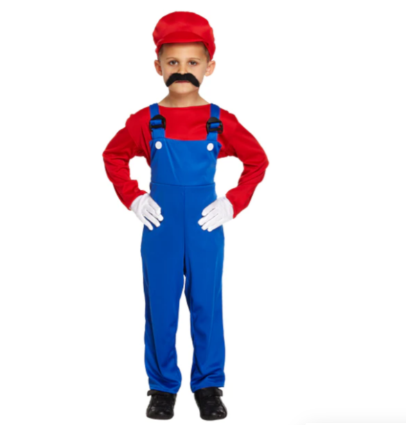 Loodgieter rood kinderen bekend van Mario