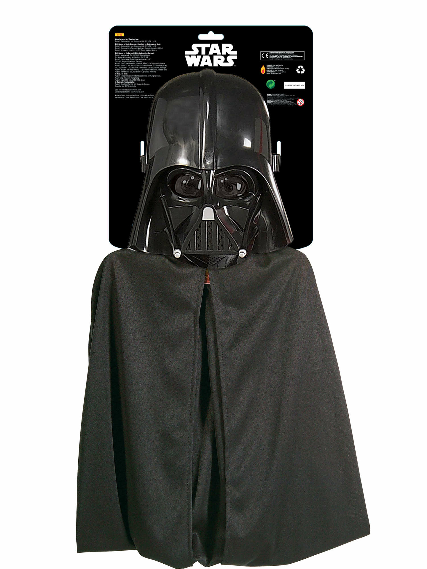 Darth Vader Cape en Masker Star Wars 