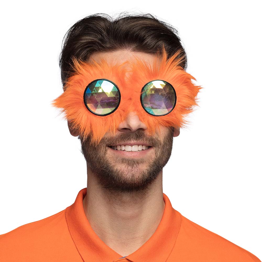 Partybril Rave Holland oranje