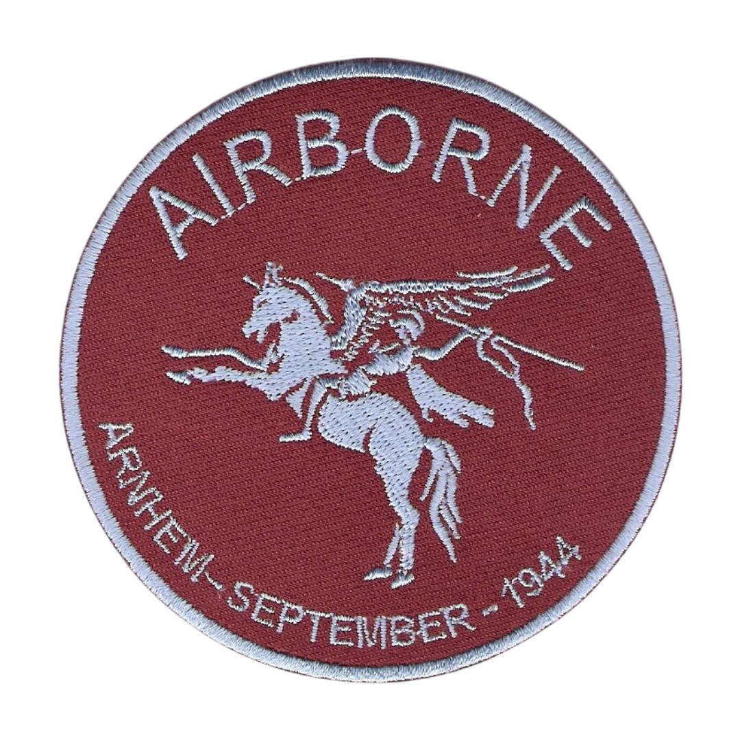 Airborne pegasus embleem rond