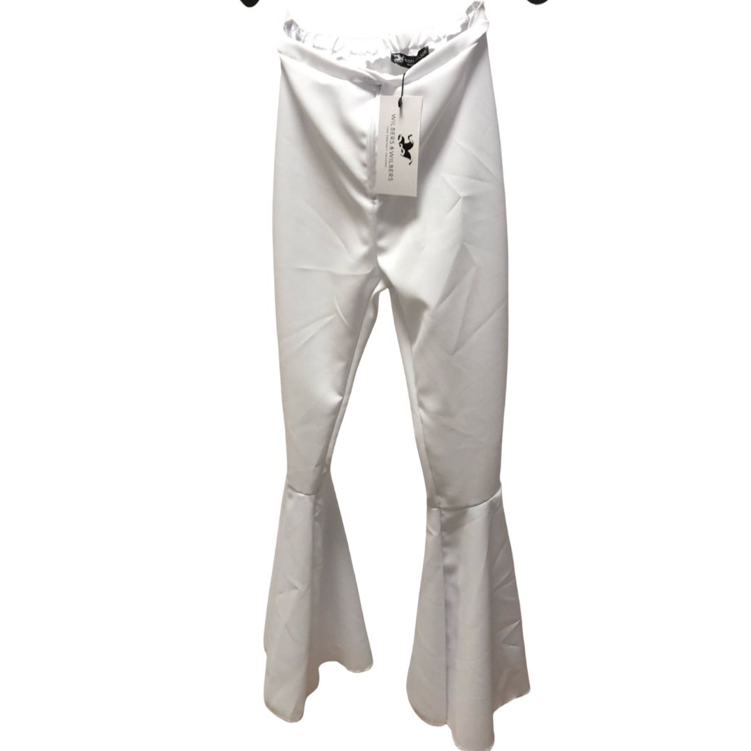 Tweedehands - Nieuw - Witte Flared Broek Dames - Maat 36