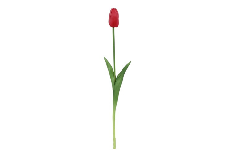 Kunstbloem Tulp - Rood - Zijdebloem