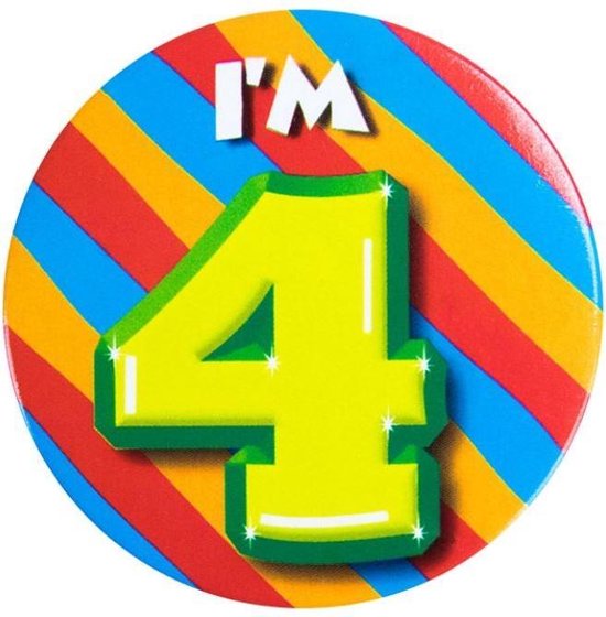 Button 4 jaar