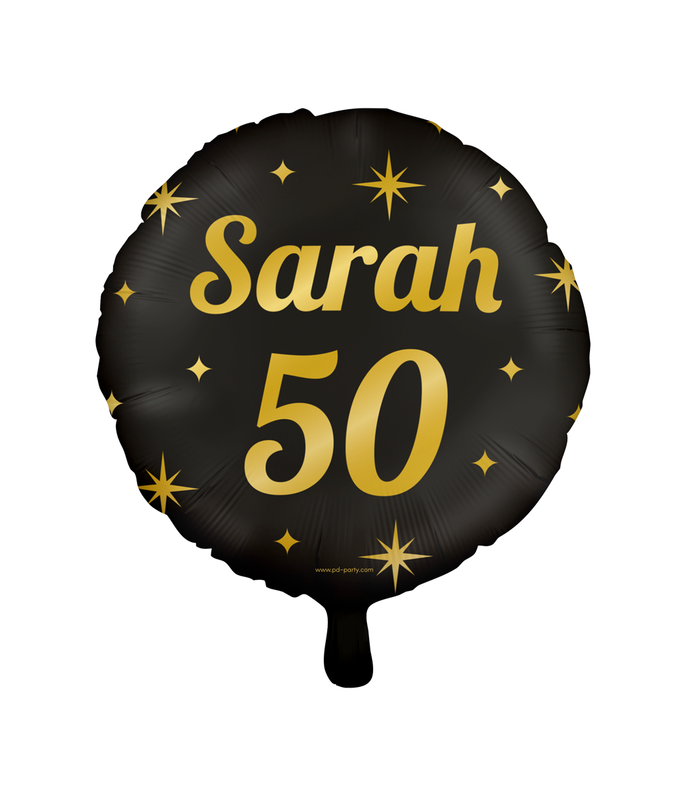 Folieballon Classy - Sarah 50 - 45 cm