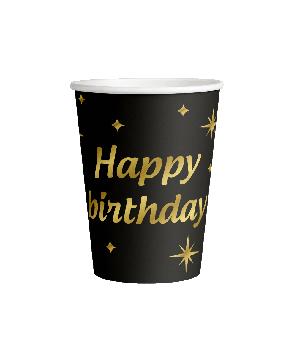 Bekertjes Classy - Happy Birthday
