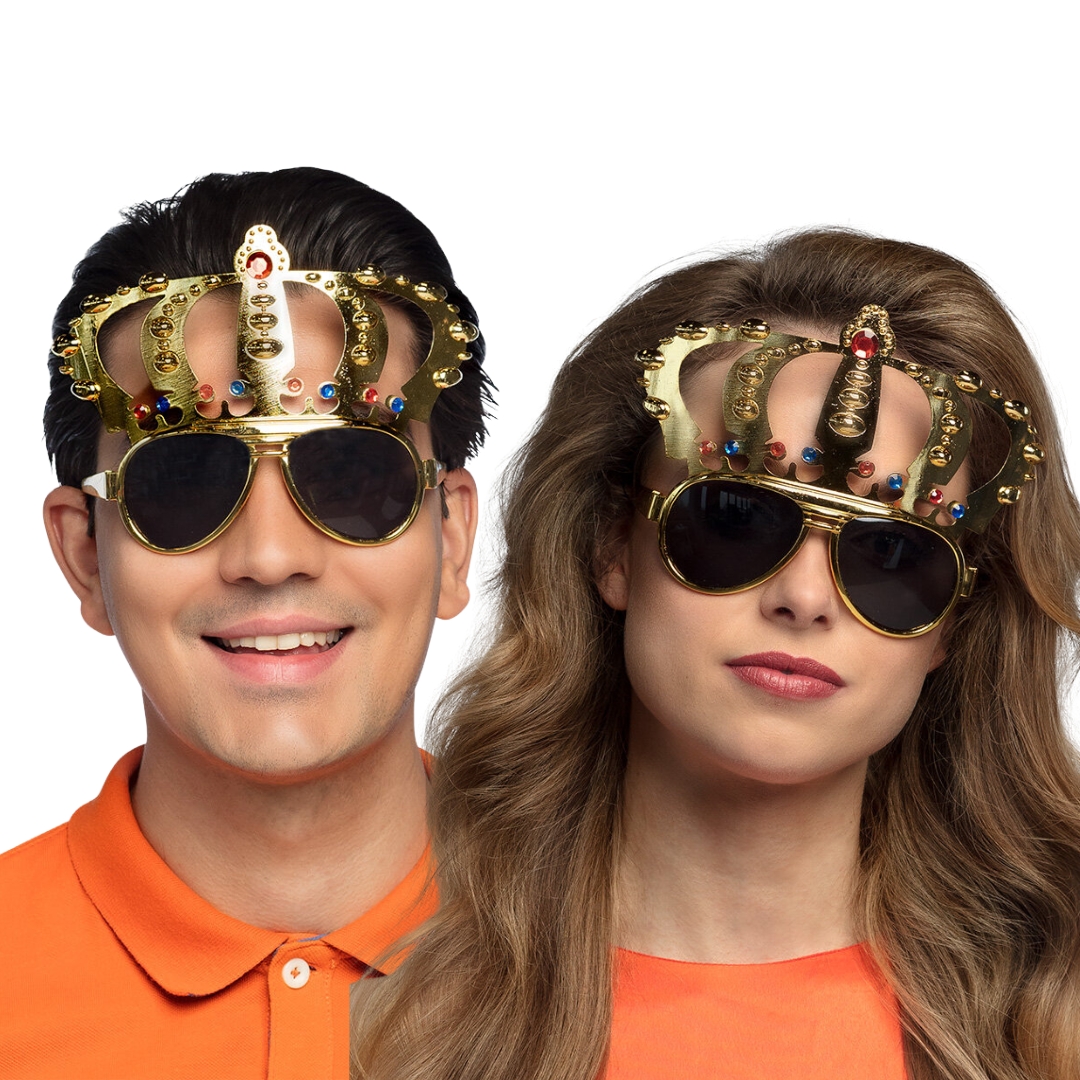 Partybril King Gouden Kroon