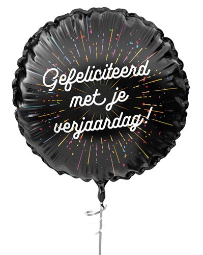 Folieballon - Gefeliciteerd met je Verjaardag