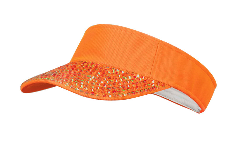 Zonneklep Starss Steentjes Oranje