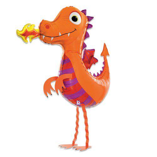 Folieballon Helium - Friends Draak - 104 cm