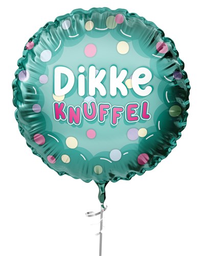 Folieballon Sterkte - Dikke Knuffel - 45 cm