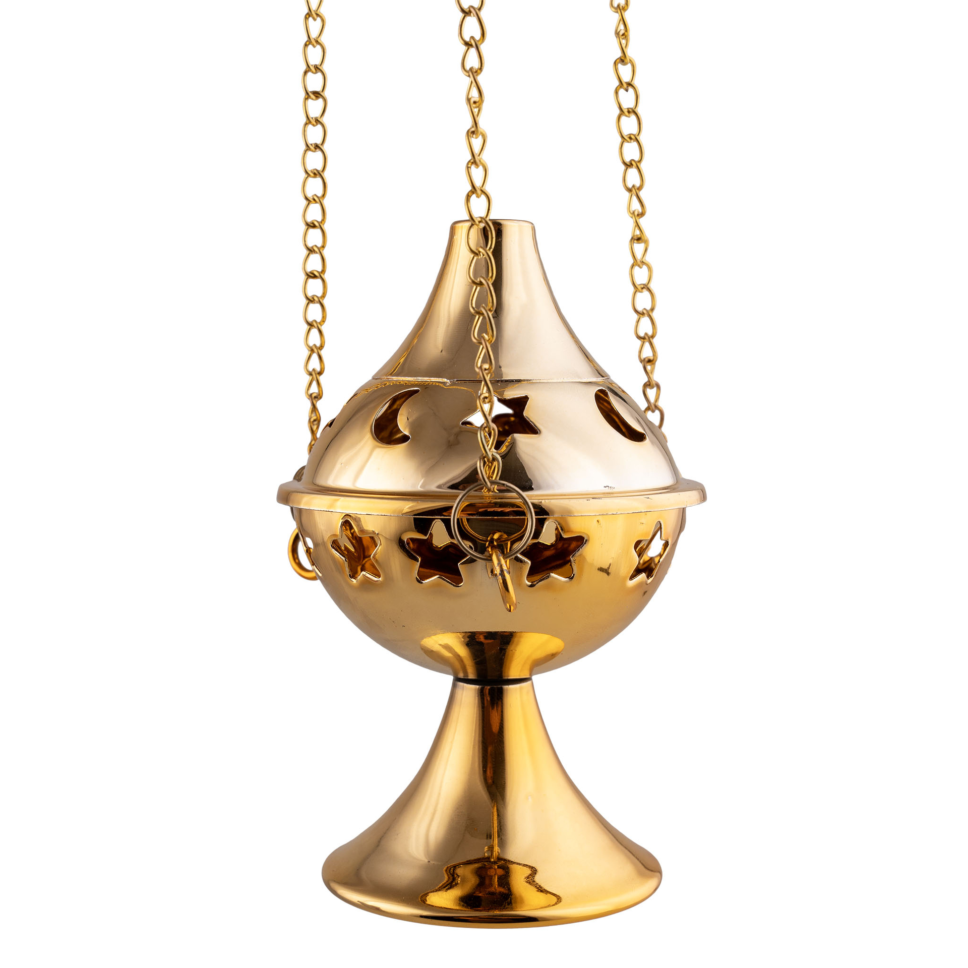 Gouden Wierook Vat - 1001 Nacht - Metaal