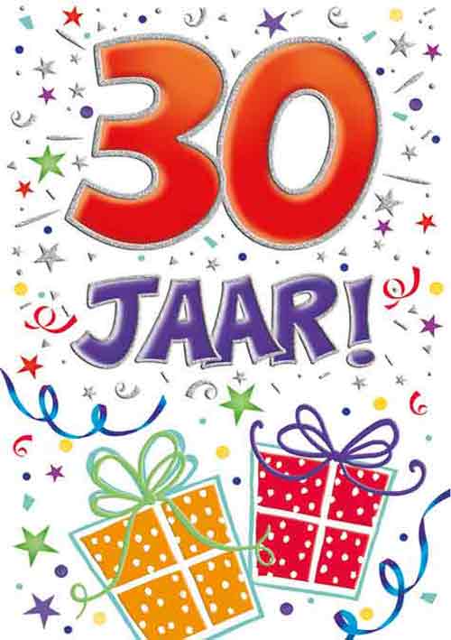 Verjaardagskaart That funny age 30 jaar B