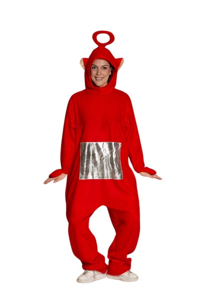 Fun Kostuum - Po Rood - Volwassenen