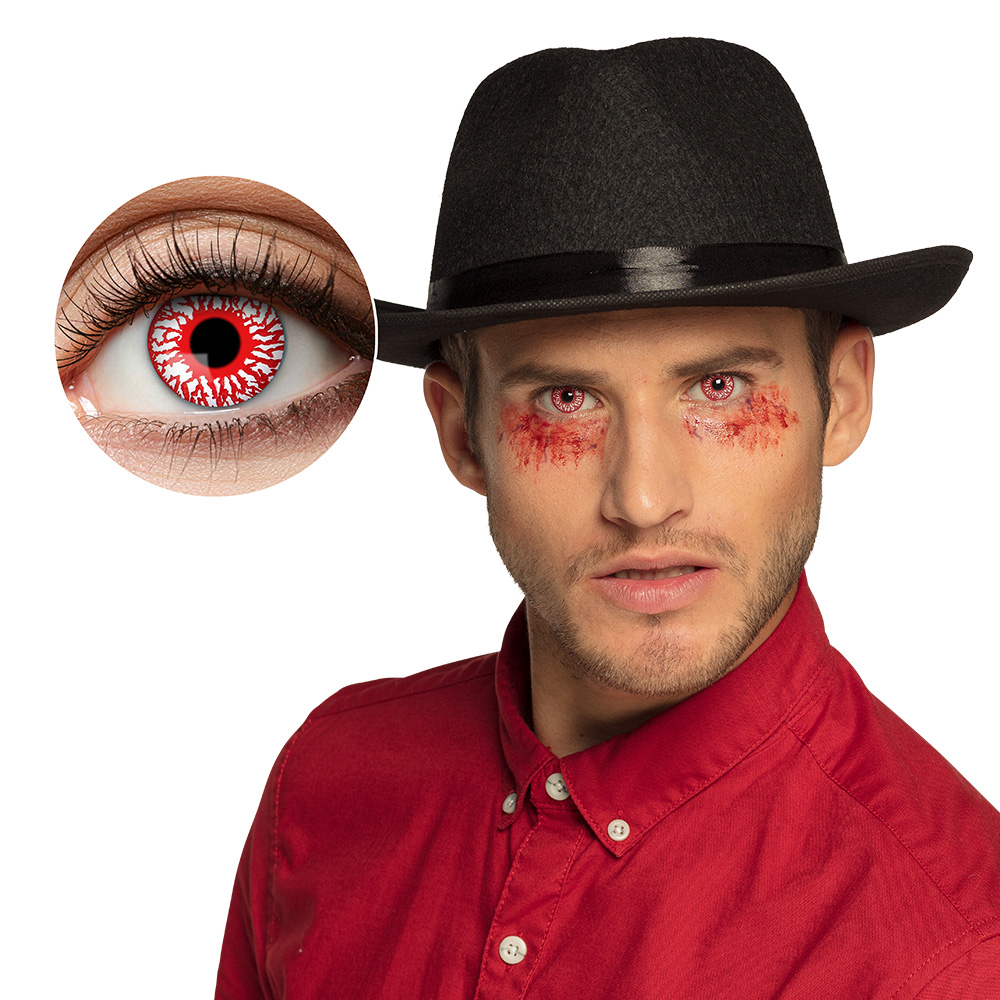 Lenzen Halloween - Kleurlenzen - Blood Burst - Weeklenzen