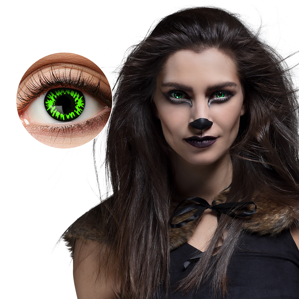 Lenzen Halloween - Kleurlenzen - She-wolf - Weeklenzen