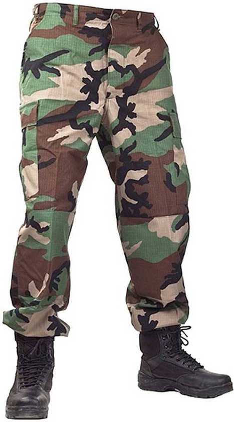 Leger broek camouflage volwassenen