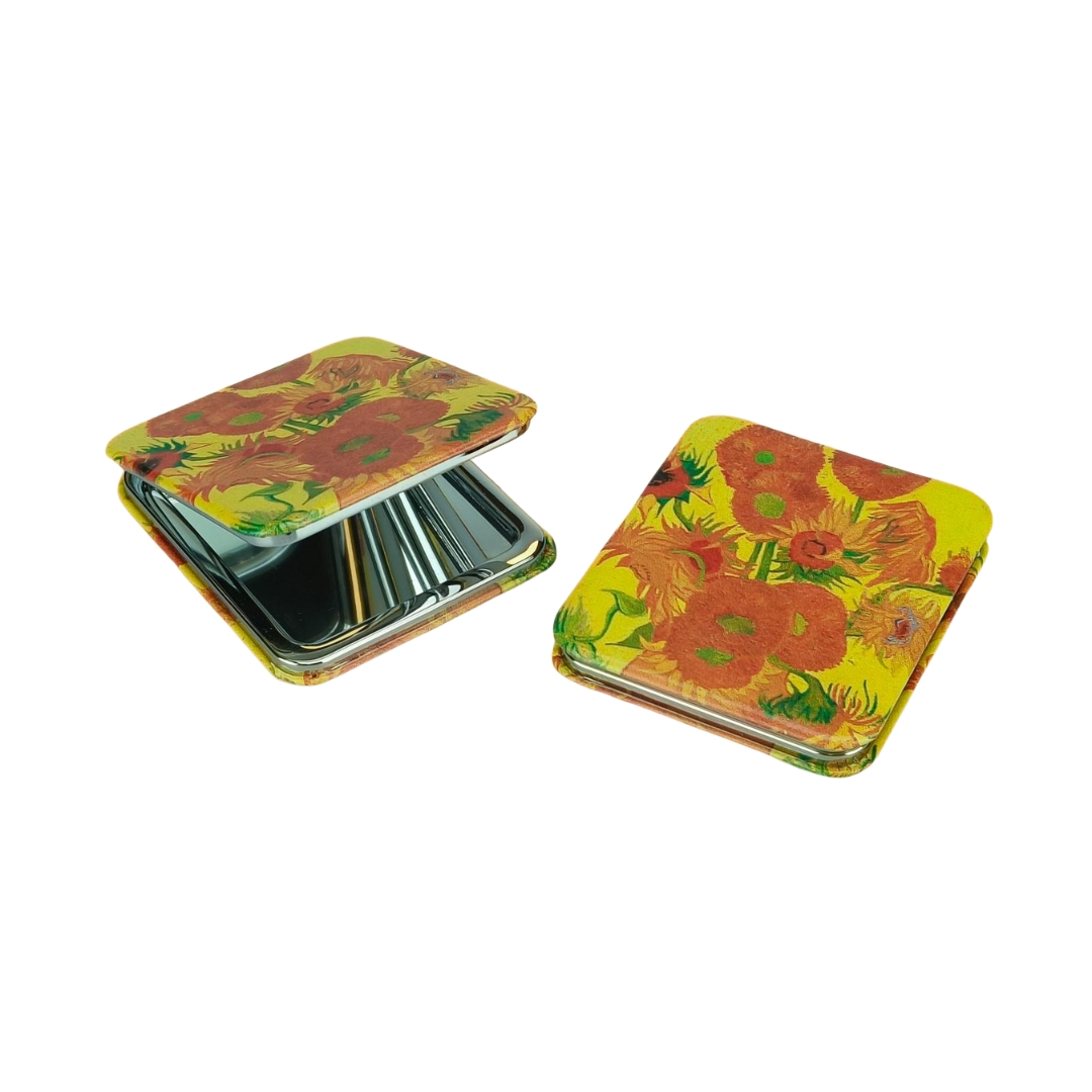Spiegeldoosje - Van Gogh - Zonnebloemen