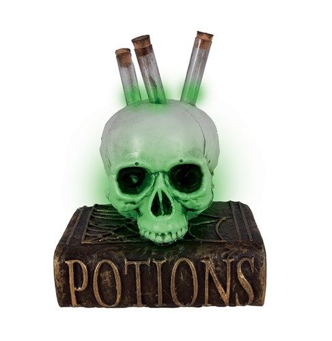 Decoratie Potions Schedel met Licht en Geluid