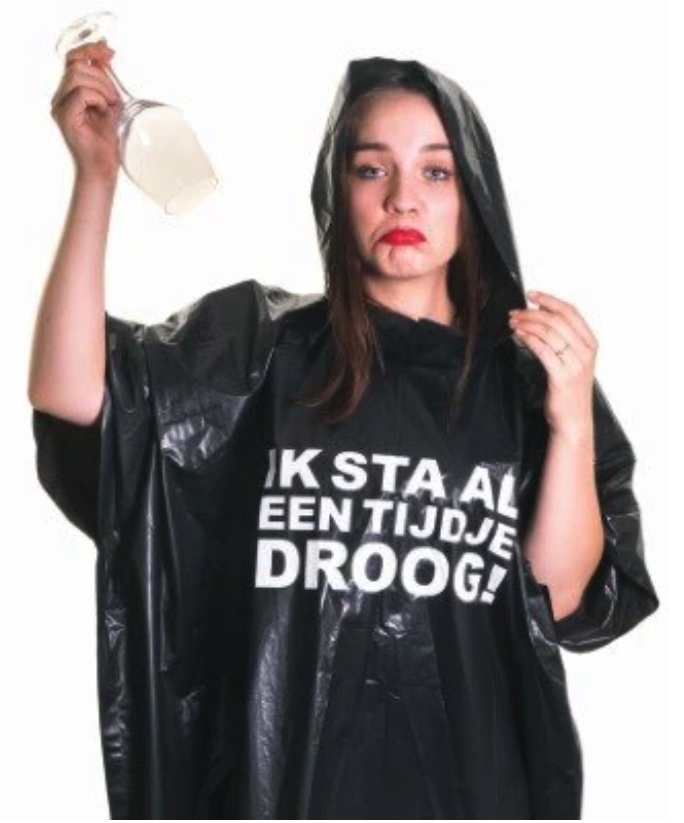 Poncho Zwart - Ik sta al een tijdje droog - Volwassenen