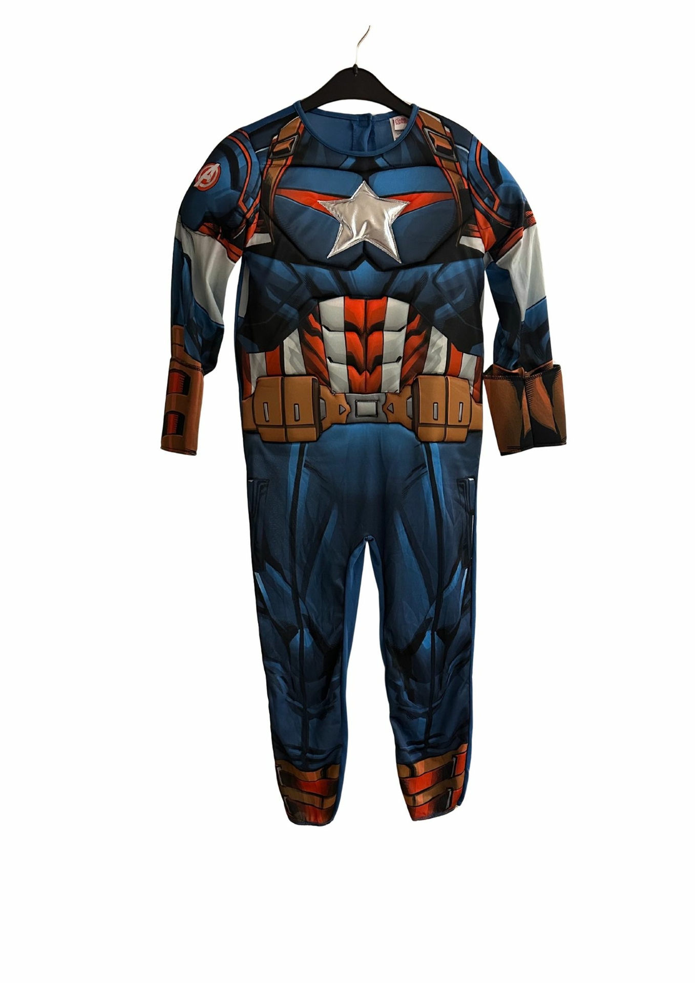 Tweedekans - Nieuw -  Captain America Pak -  Kinderen - 122-128 cm
