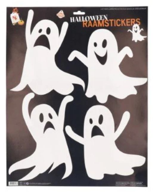 Raamsticker Halloween - Spoken Wit