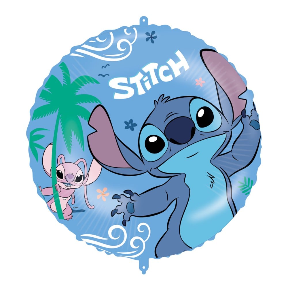 Folieballon - Stitch en Angel - 45 cm - Helium- en Luchtvulling