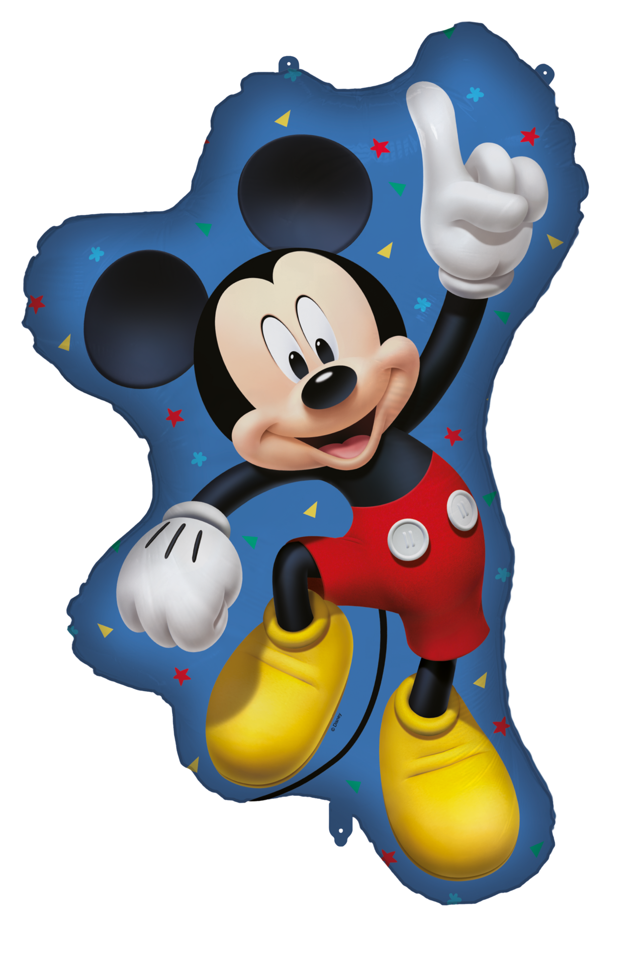 Folieballon - Mickey Mouse Full Body - 97 cm - Helium- en Luchtvulling