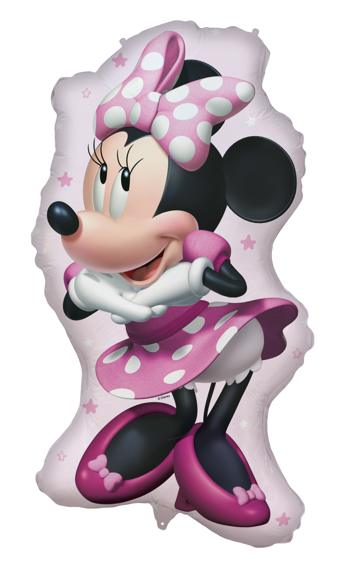 Folieballon - Minnie Mouse Full Body - 89 cm - Helium- en Luchtvulling