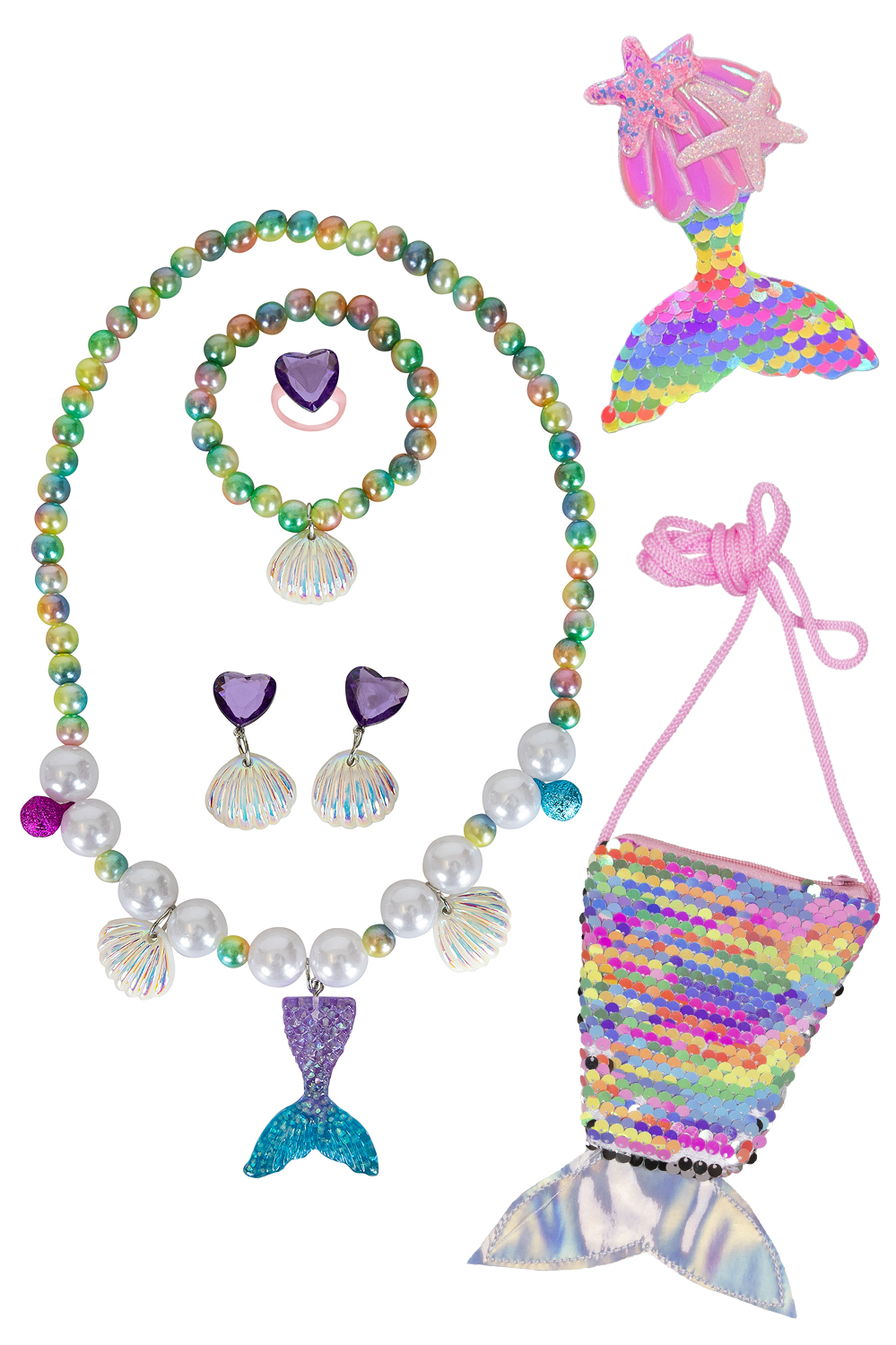 Set zeemeermin - Rainbow Kit - Kinderen