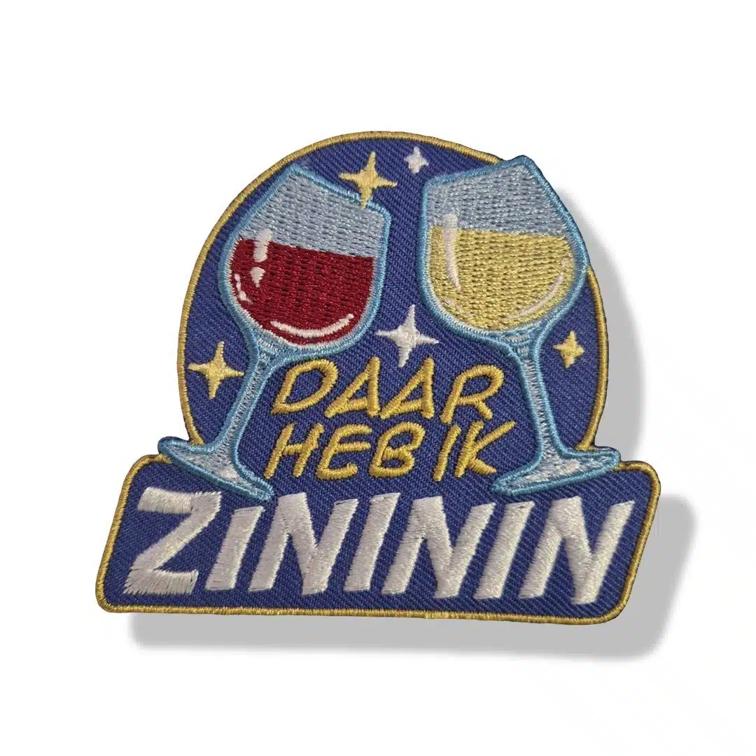 Embleem Oeteldonk - Daar heb ik Zininin &ndash; Wijnen