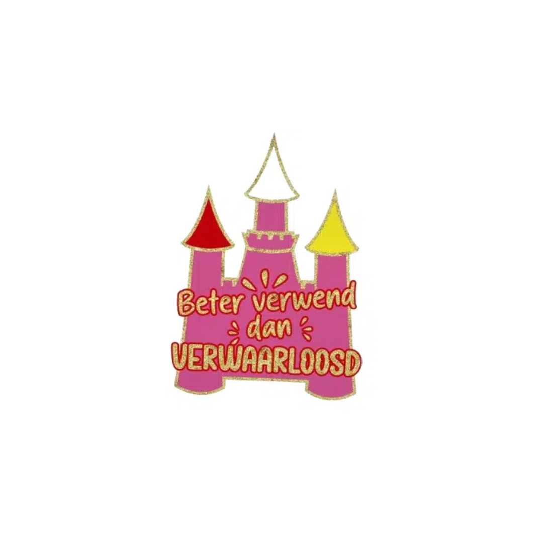 Embleem Oeteldonk - Beter Verwend Dan Verwaarloosd