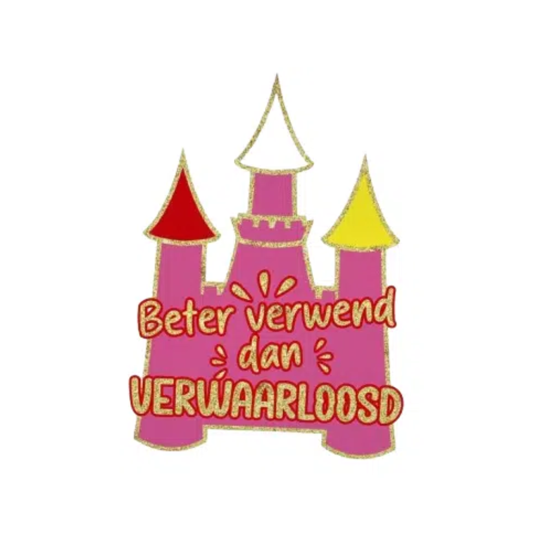 Embleem Oeteldonk - Beter Verwend Dan Verwaarloosd