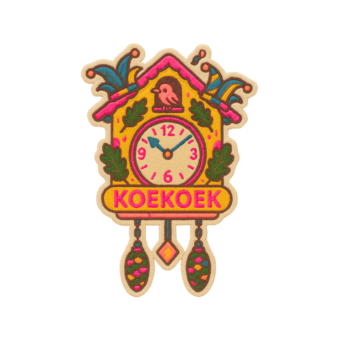 Embleem Huusse - Koekoek