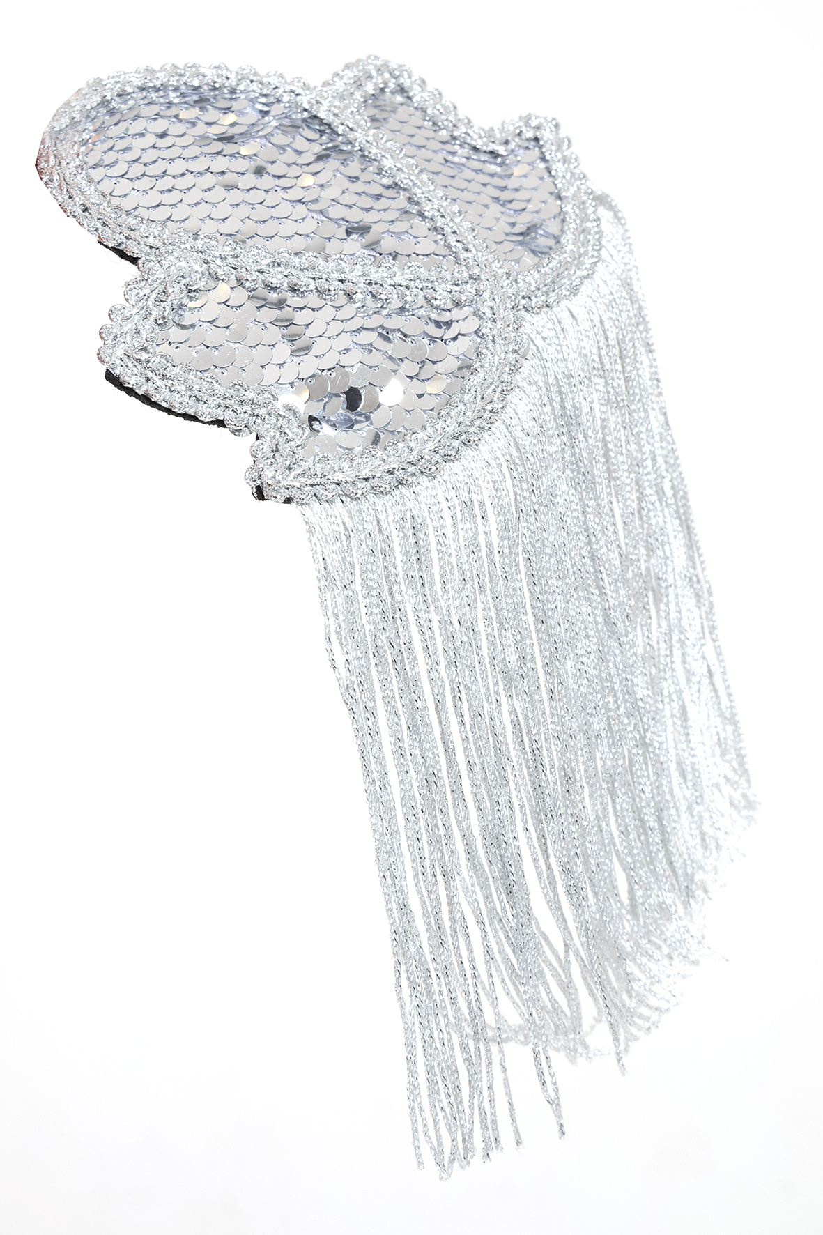 Epauletten - Zilver - Pailletten