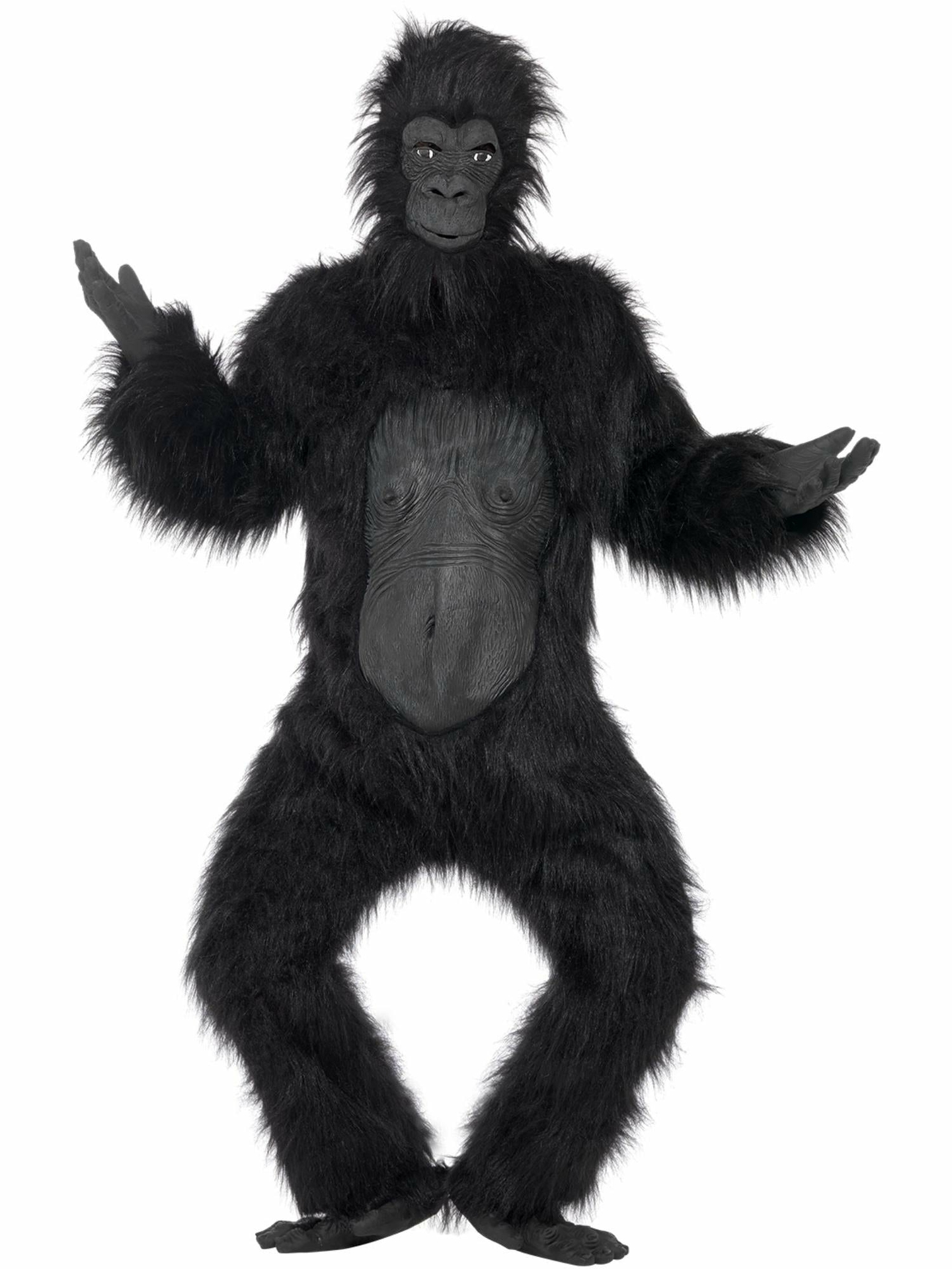 Luxe Gorilla - Dieren Kostuum - Zwart - Heren