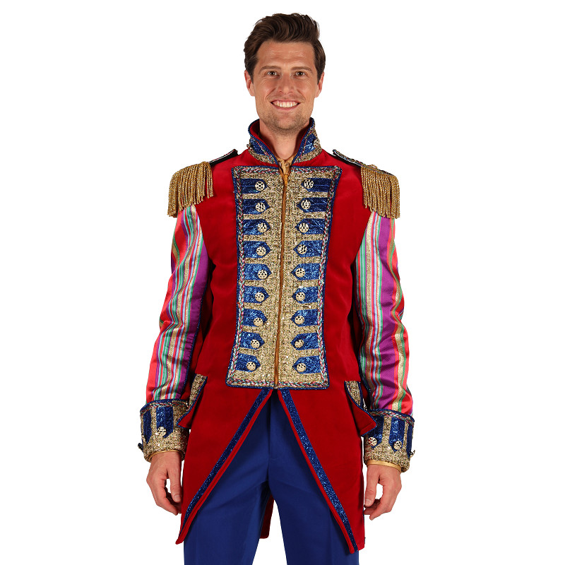 Thetru Carnavalsjas Heren - Velvet Sensation - Rood