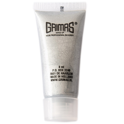 Grimas Liquid Make-up - Parel Zilver 701 - 8ml