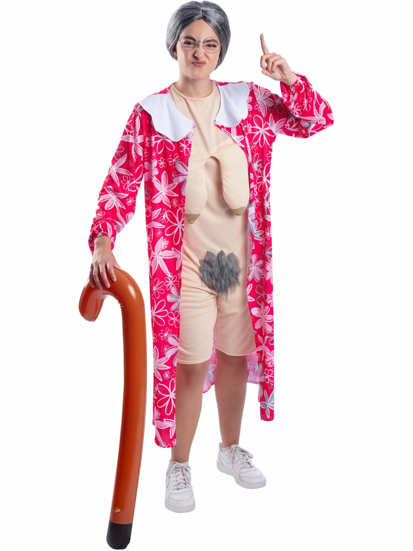 Gravity Granny - Sexy Oma Kostuum - Volwassenen