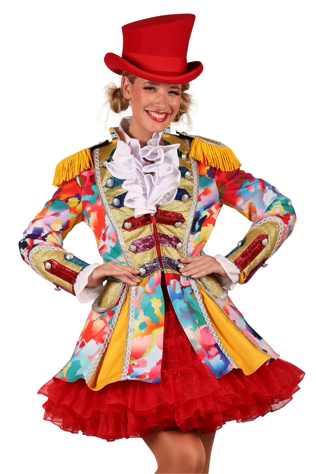 Thetru Carnavalsjas Dames - Color Paint Splatters 