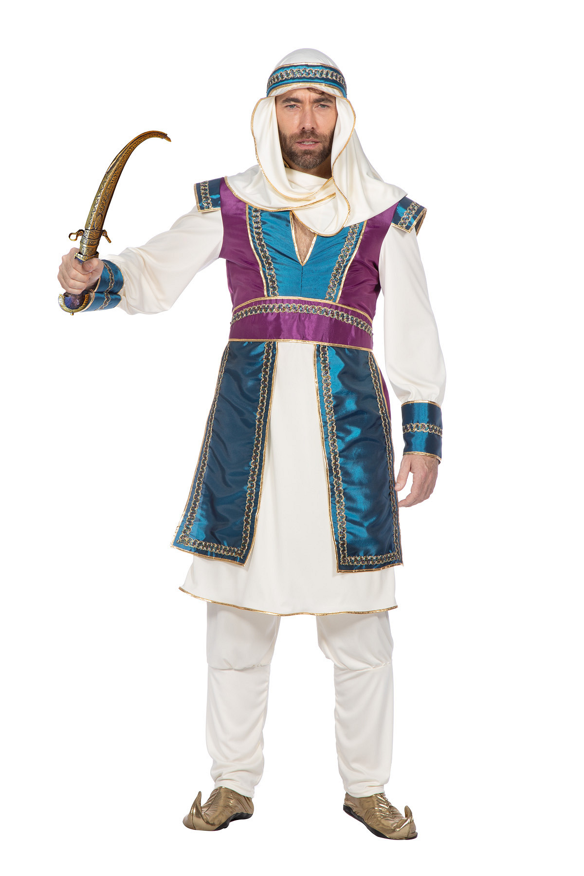 Arabian Nights Kostuum - Sjeik-  Heren